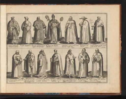 Fourteen ecclesiastical prelates