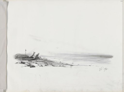 Two girls looking out to sea