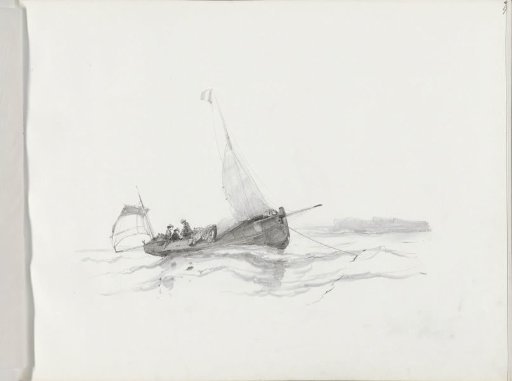 Vissersboot op het water