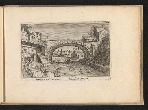 City view with skaters