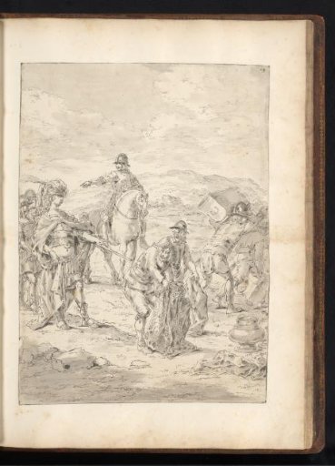 Alexander the Great Distributes the Spoils After His Victory Over the Persians