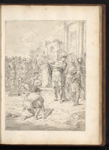 Alexander the Great Receives Statues Presented by Lysippos