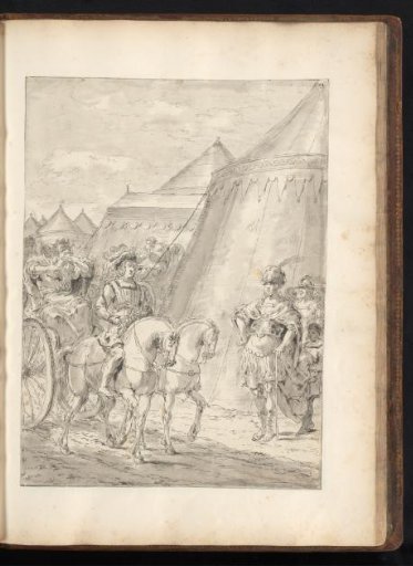 Stateira and Her Daughter are Brought to Alexander the Great