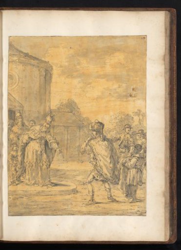 Alexander the Great Visits the Temple of Jupiter