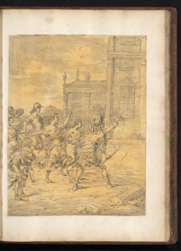 Alexander the Great Sets Xerxes' Palace Ablaze