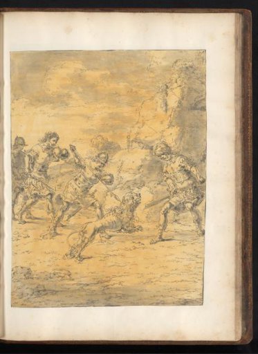 Craterus Kills the Lion Attacking Alexander the Great