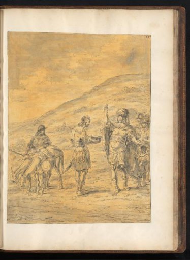 Alexander the Great Refuses to Drink the Water Offered by His Soldiers