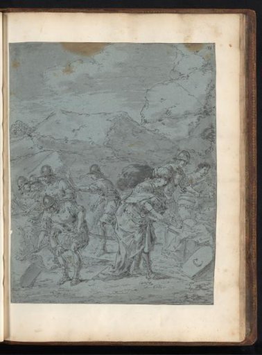 Alexander the Great Burns His Baggage