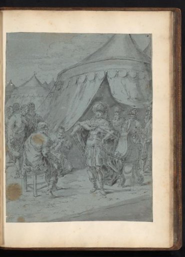 Alexander the Great Receives Envoys