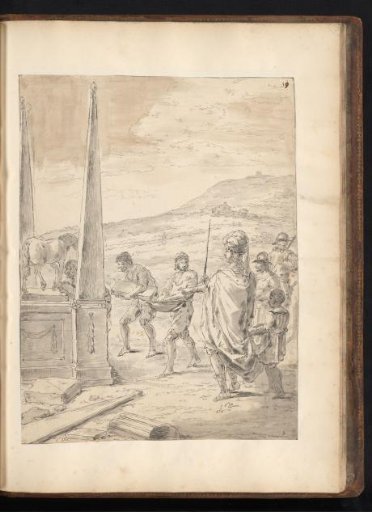 Alexander the Great Has a Tomb Made for His Horse Bucephalus