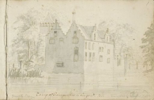 House at Ramp or Rampenbosch Castle at Bergen