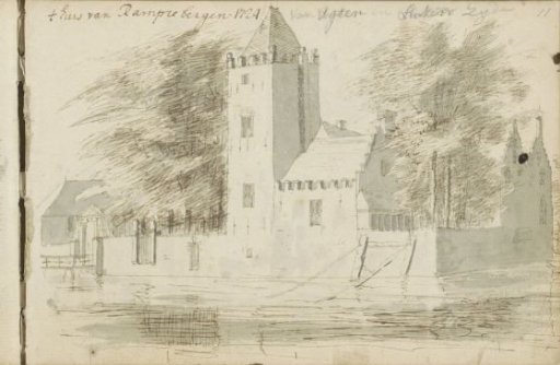 House at Ramp or Rampenbosch Castle in Bergen