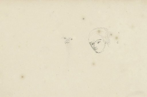 Head of a woman