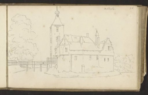 Castle at Kalbeek in Germany