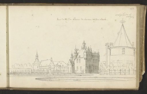 Castle Wissen and Oranje Gate at Wissen