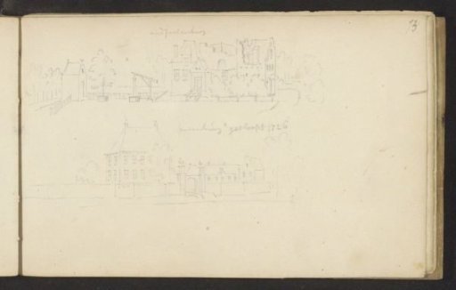 Views of House Poelenburg near Heemskerk