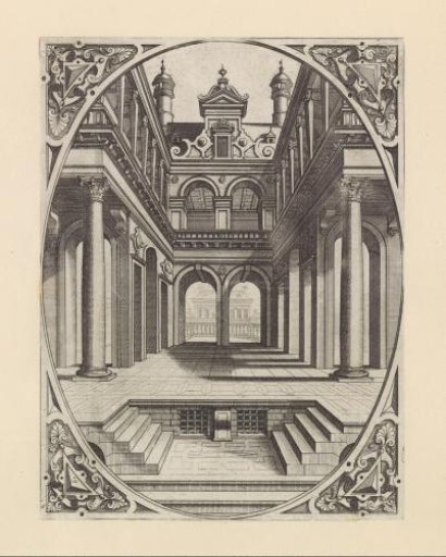 Courtyard with a Gallery