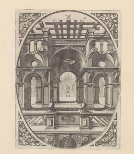 View of a Gate with Arches