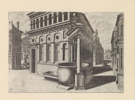 Well at the Corner of Two Streets