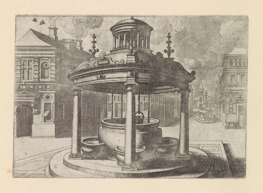 Round Well under a Dome with a Lantern