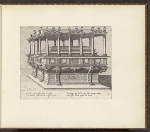 Free-standing tomb monument for Charles V