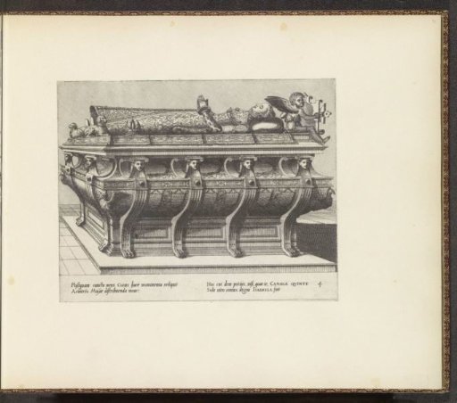 Free-standing tomb monument for Isabella
