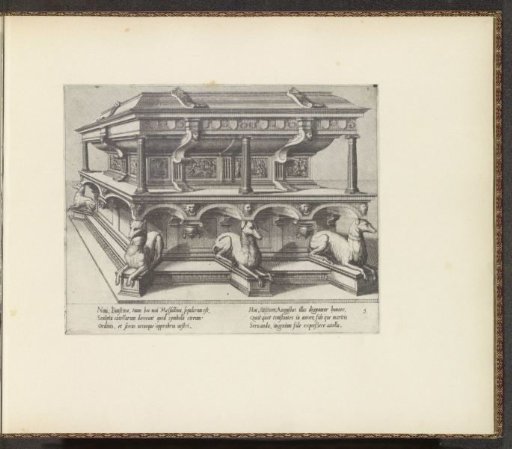 Free-standing tomb monument for a faithful wife