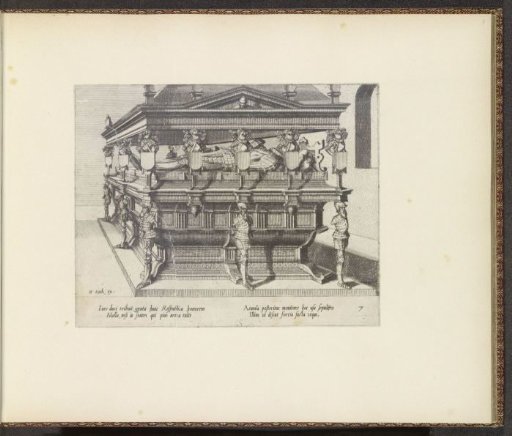 Free-standing tomb monument for a field marshal