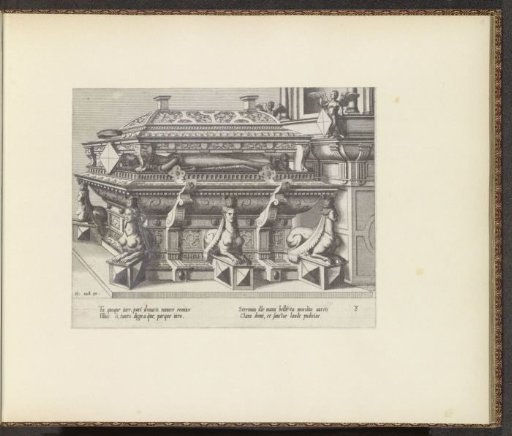 Tomb monument for a woman, with sphinxes