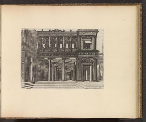 Palace with a gallery in the Ionic order