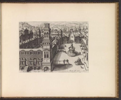 Palace with an inner courtyard and forecourt