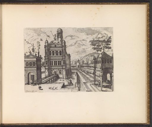 Palace with a moat