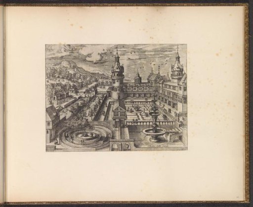 Palace with garden complex