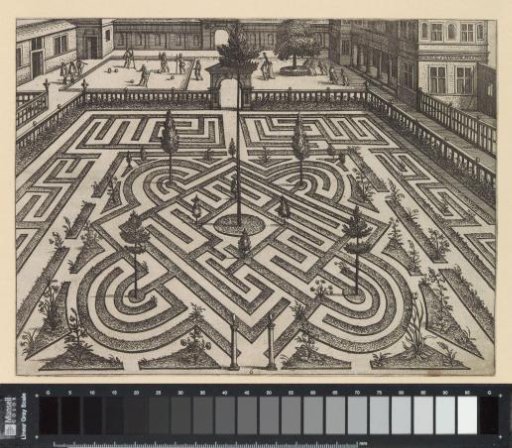 Garden with a Geometric Parterre and Top Players