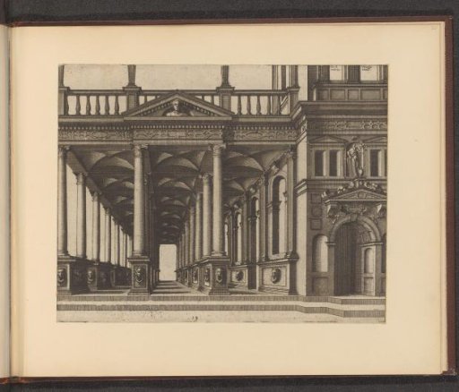 Open hall with columns of the Corinthian order