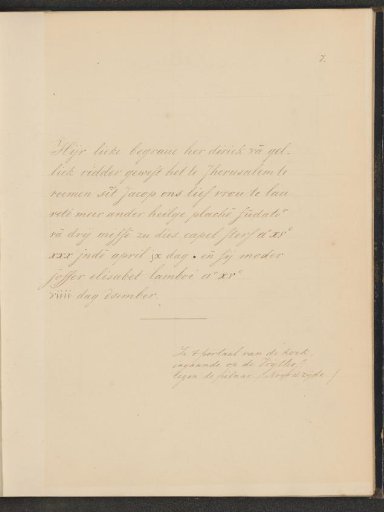 Note on the tombstone in the Sint-Janskerk, Maastricht