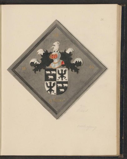 Coat of arms in the Basilica of Our Lady in Maastricht