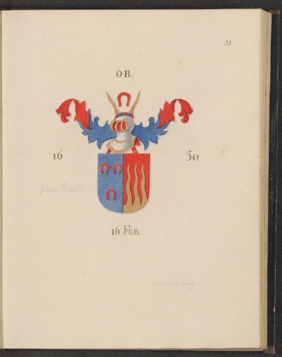 Coat of arms in the Basilica of Our Lady in Maastricht