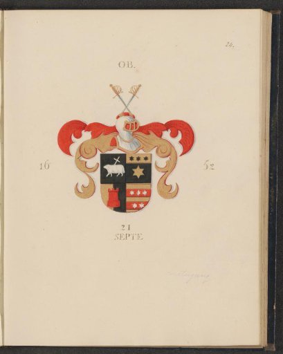 Coat of arms in the Basilica of Our Lady in Maastricht