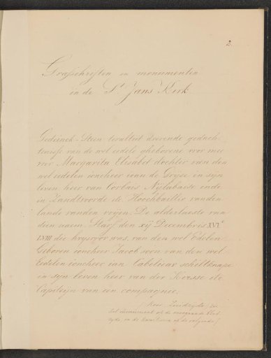 Note on the tomb monument of Margarita Elisabeth Cabeljauw in the St. Janskerk, Maastricht