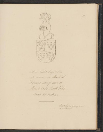 Effigy of Mechtel Fooms in the Basilica of Our Lady in Maastricht