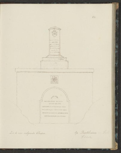 Grave monument in the vicinity of Arnhem