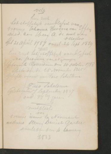 Inscriptions at Arnhem