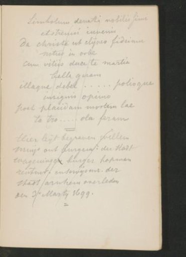 Inscriptions in Arnhem