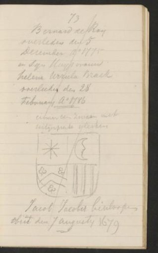 Inscriptions and Coat of Arms in the Oude Kerk, Amsterdam