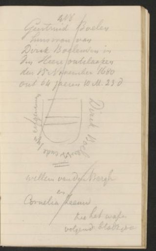 Inscriptions and Coat of Arms in the Oude Kerk, Amsterdam