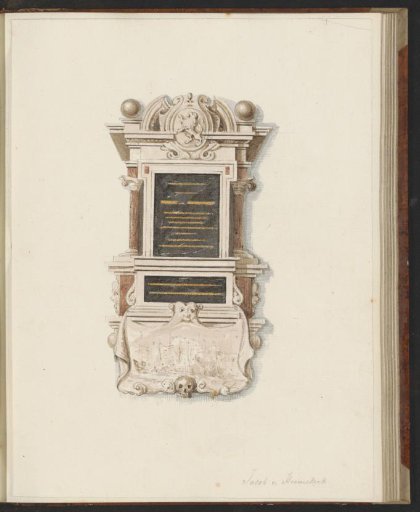 Monument to Jacob van Heemskerk in the Oude Kerk, Amsterdam