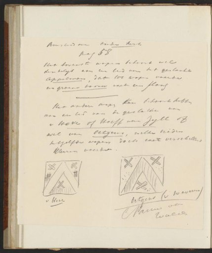 Inscriptions and Coats of Arms