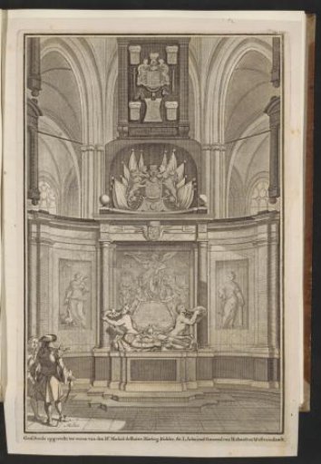 Memorial tomb of Michiel Adriaenszoon de Ruyter in the New Church in Amsterdam