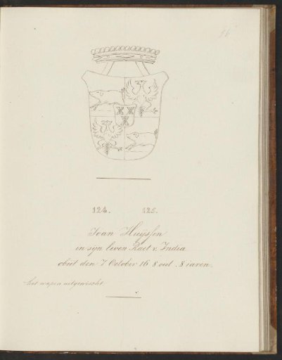 Inscription and Coat of Arms in the New Church in Amsterdam
